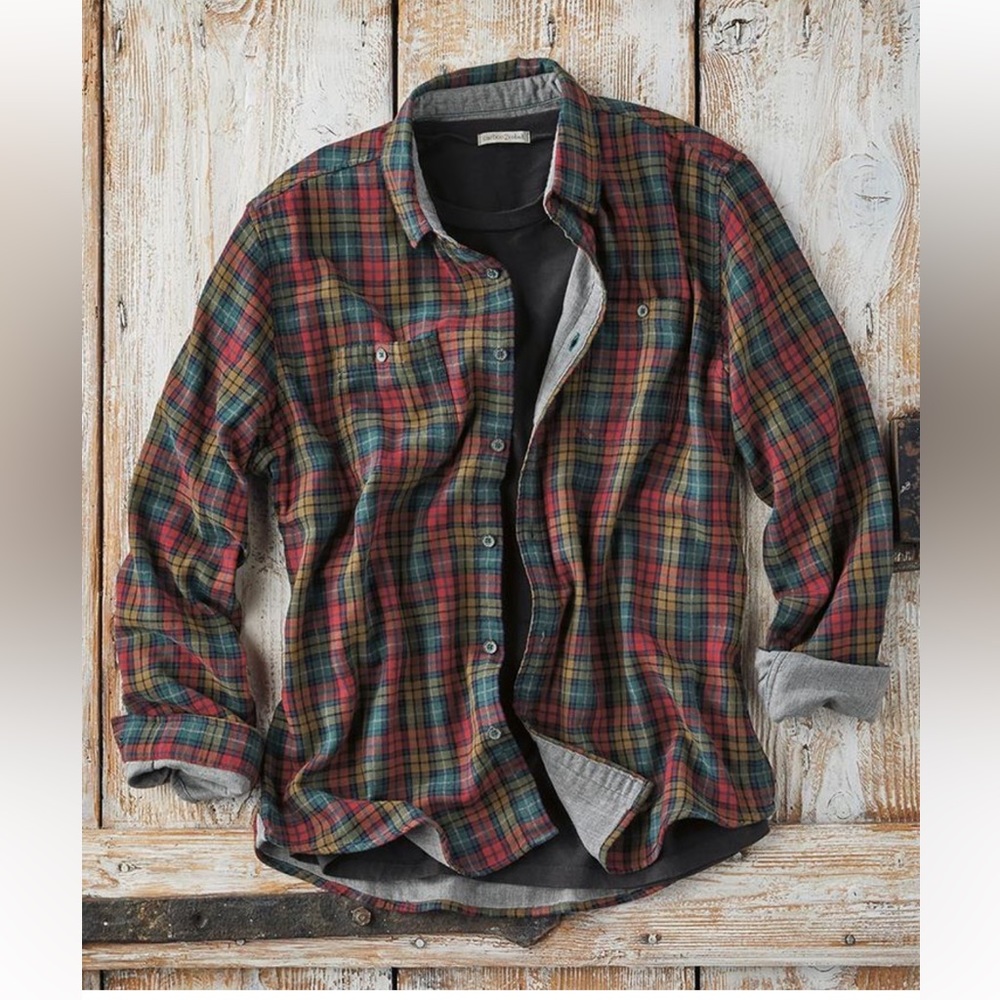 Carbon2Cobalt mens button down shirt